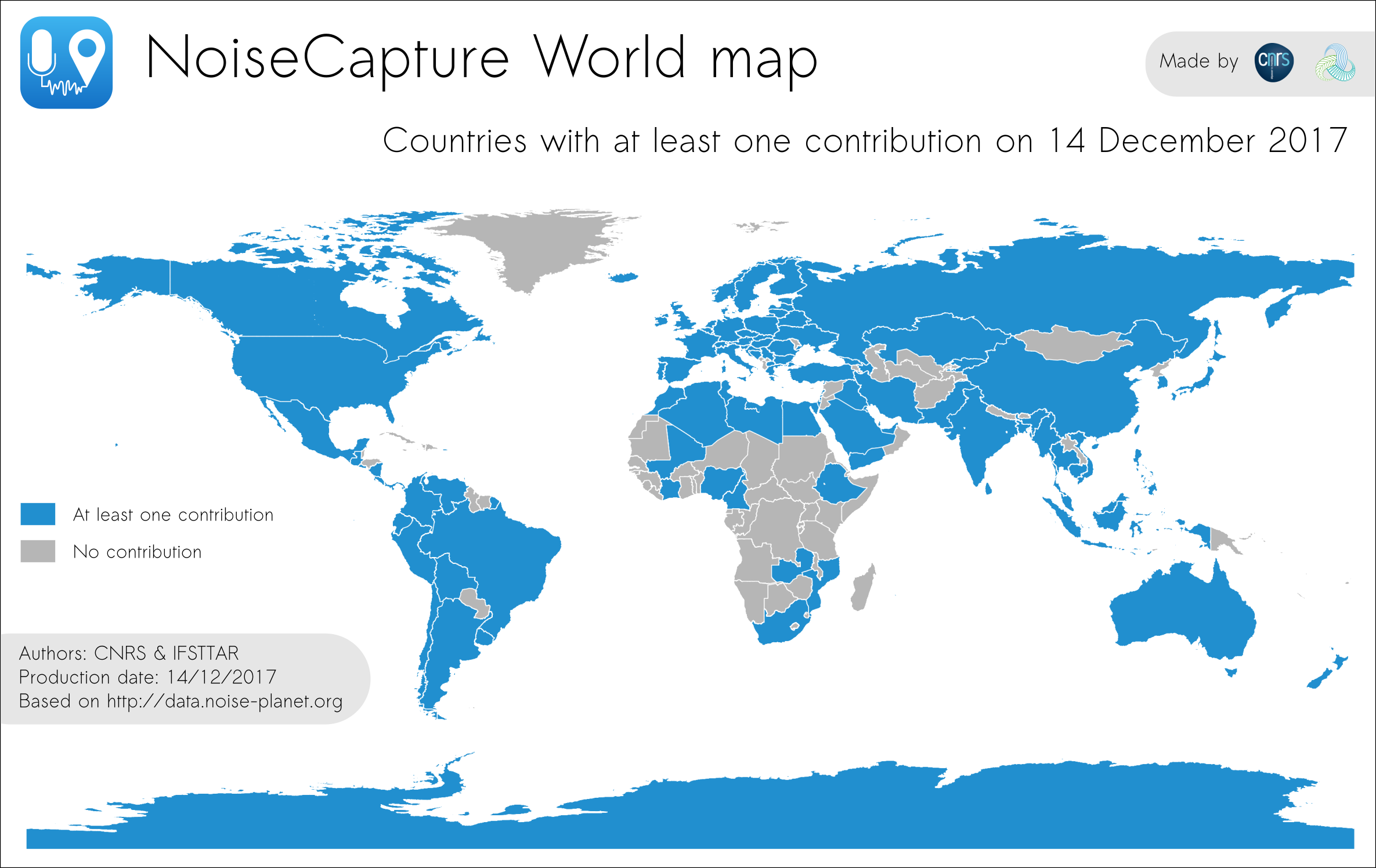 NoiseCapture World Map 2017 12 14 